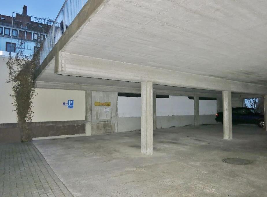 Modernes 1 Zimmer Luxusappartement Kleiner Roland Mit Parkplatz Und Balkon In Bremen Naehe Zentrum Exterior photo